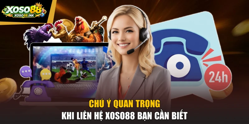 Chú ý quan trọng khi liên hệ XOSO88 bạn cần biết